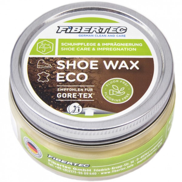 Fibertec Eco Schuhwachs WAX Lederpflege Imprägnierung & Schuhpflege
