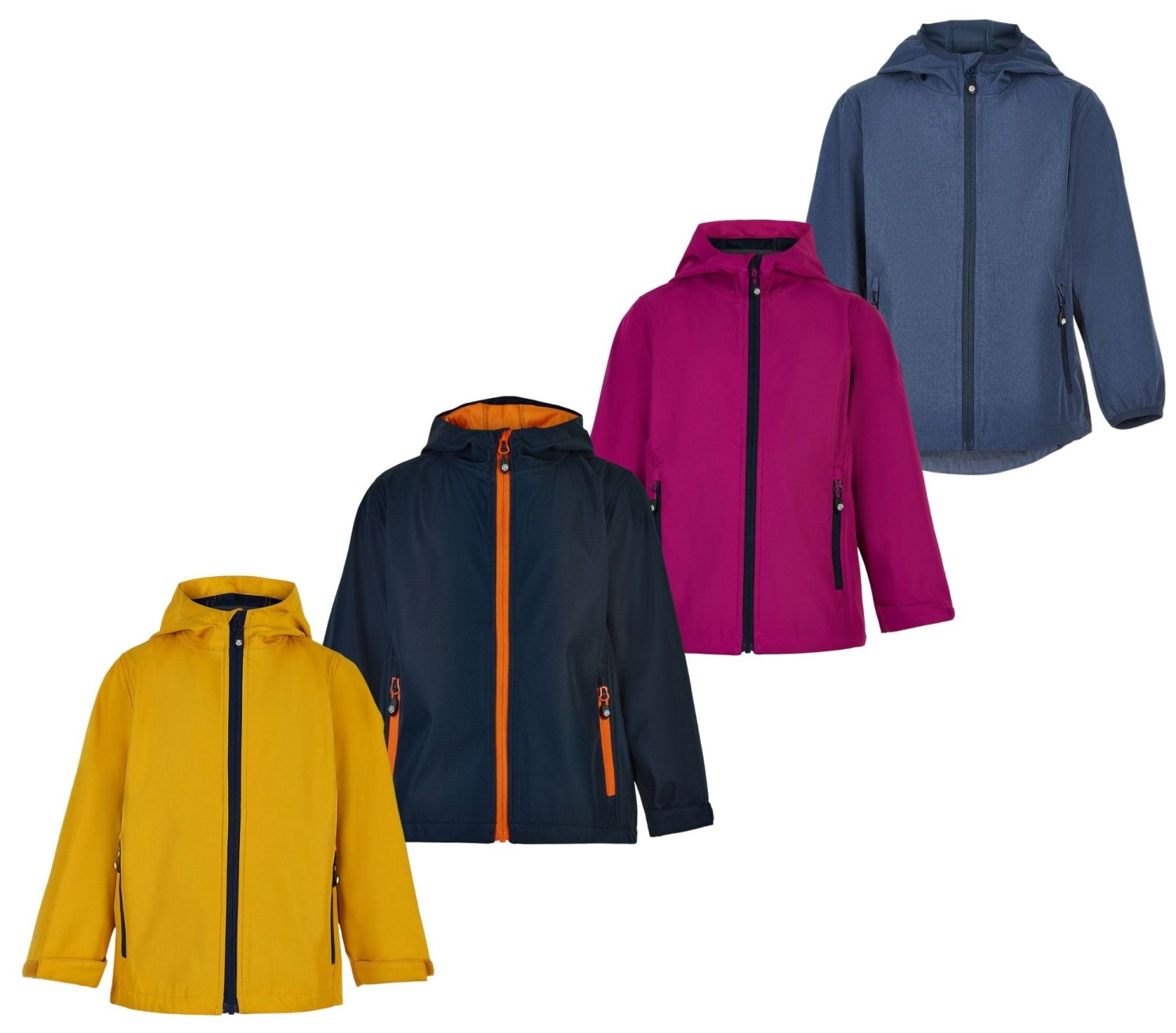 Winterbekleidung Jacken Westen | & leicht Color atmungsaktiv und | Softshelljacke | | Pinokids Softshell Kids KINDERMODE