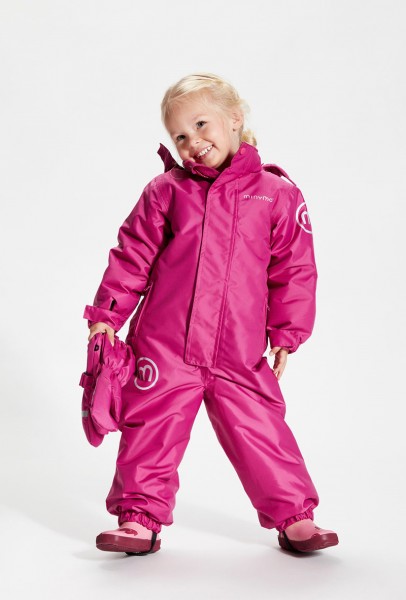 Kinder Ski Overall Pink Gr 98 wasserdicht atmungsaktiv Schneeanzug Skianzug 