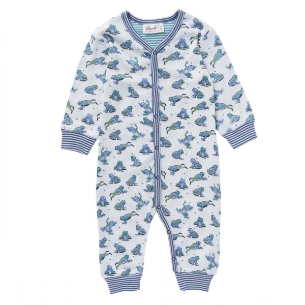 Baby Overall Frosch Schlafanzug Bio-Baumwolle