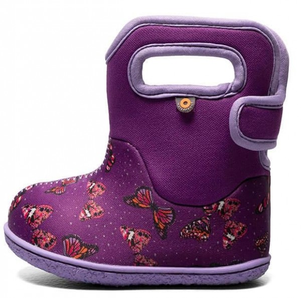 Baby BOGS & Youngster lila Butterfly Mädchen Winterstiefel